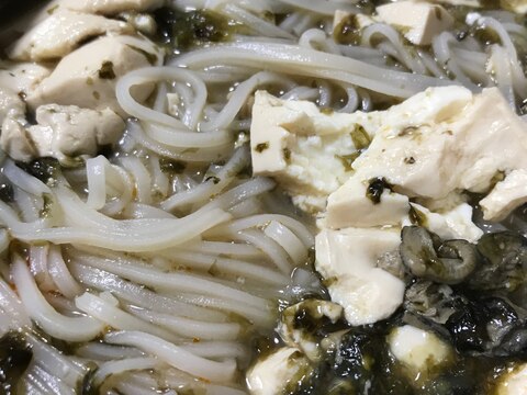 海苔豆腐のフォー